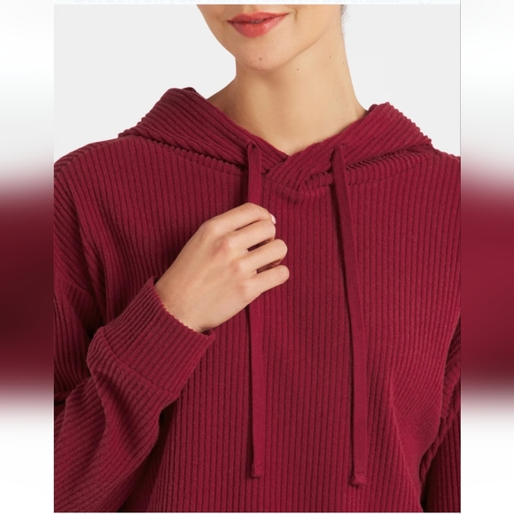 We Wandar - Taylor Boxy Brushed Rib Hoodie - Picture 1 of 7